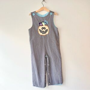 Le’ Za Me Reversible Pumpkin and Dump truck Jumpsuit